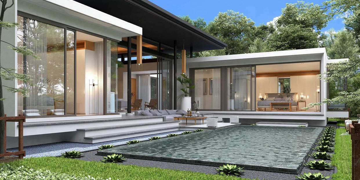 Peaceful 3 Bedroom Villa with Modern Style